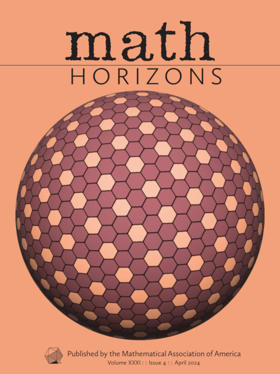 Math Horizons April 2024 Cover