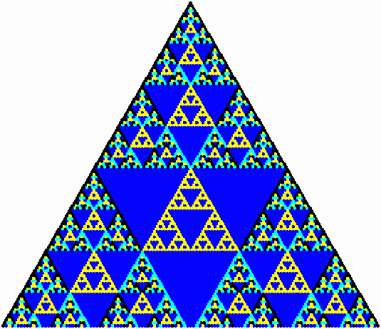 Patterns in Pascal's Triangle - with a Twist - The Solid Downward