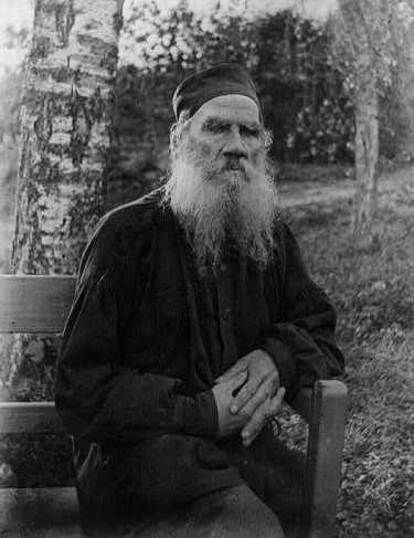 1897 photograph of Leo Tolstoy.