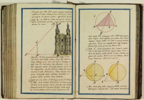 Material on measurement from Johann Baptist Roppelt's 1772 Geometria Theoretica et Practica.