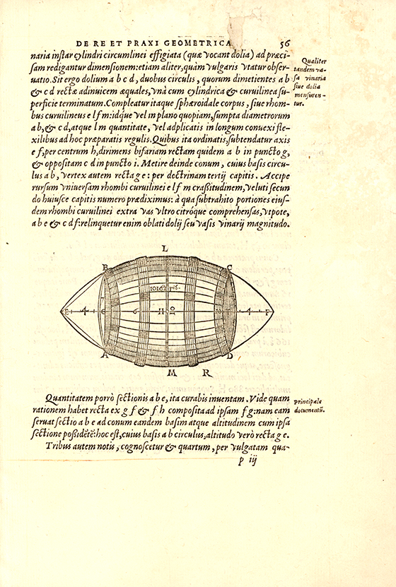 Page 56 from De re et praxi geometrica by Oronce Fine, 1556