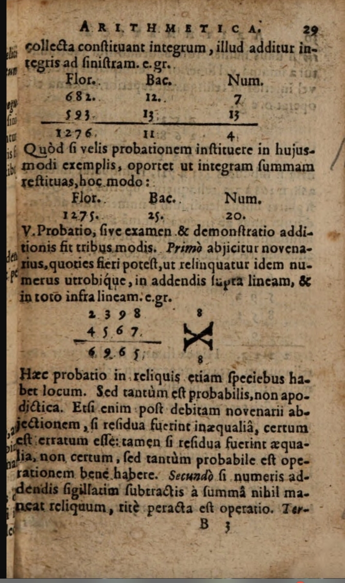 Page 29 from 1623 second edition of Alsted's Methodus admirandorum mathematicorum.