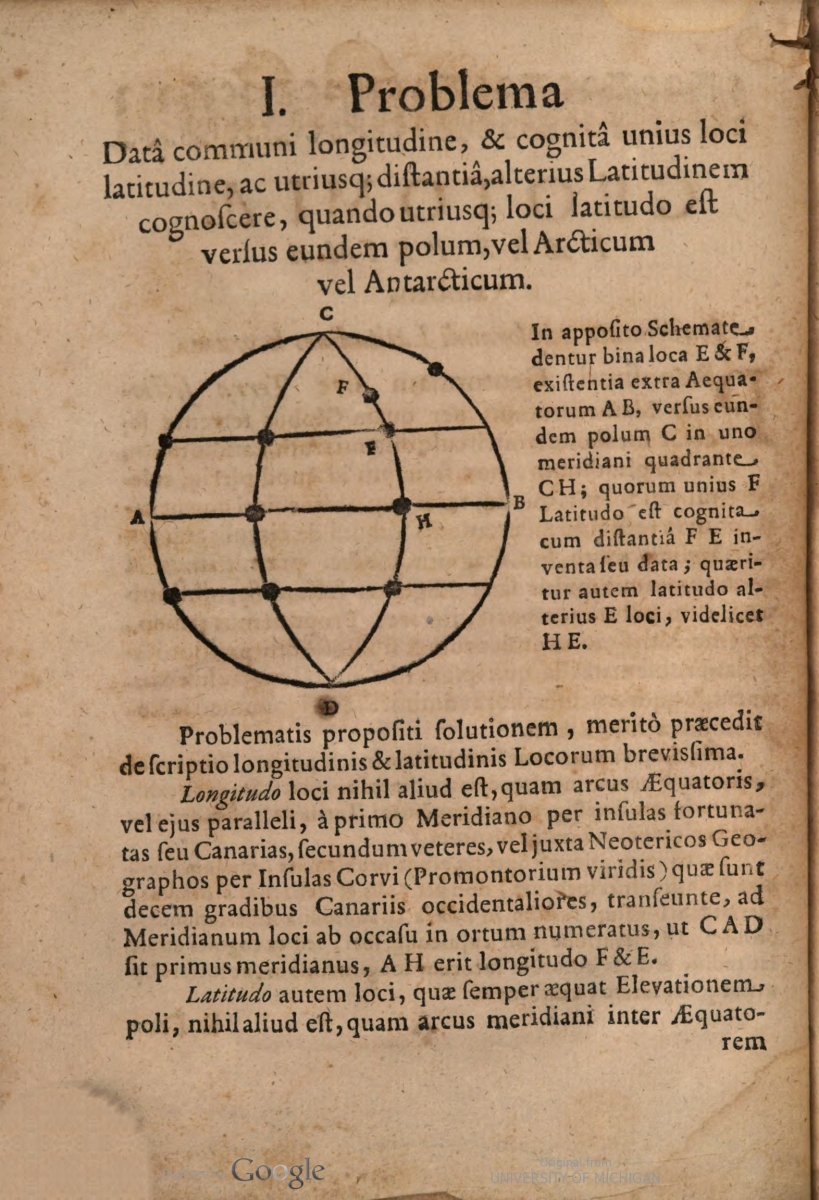 Second page of Johann Placentinus's 1657 Geotomia.