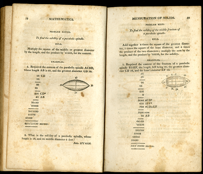 Pages from Webber's Mathematics
