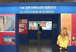 The ICM through History exhibit in Madrid