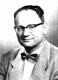 Photograph of American mathematicians Abraham Adrian Albert.