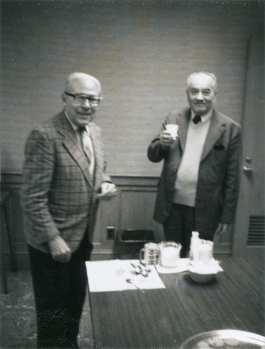 Eberhard Hopf and Menahem Schiffer