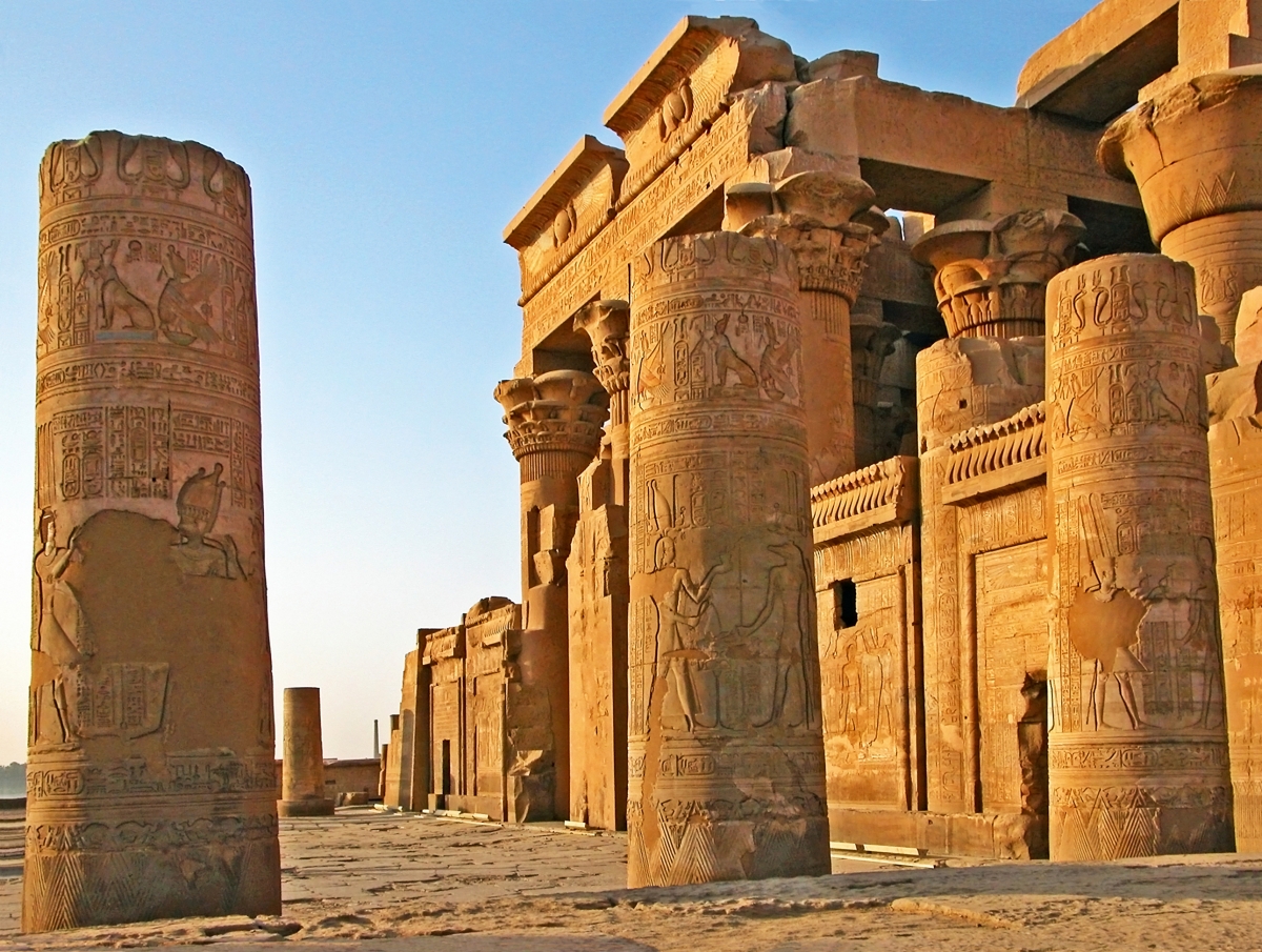 Temple of Kom Ombo, Egypt.