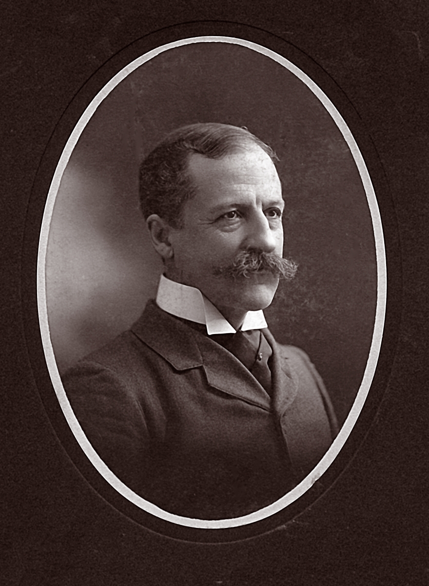 Portrait of Woodrow Wooster Beman.