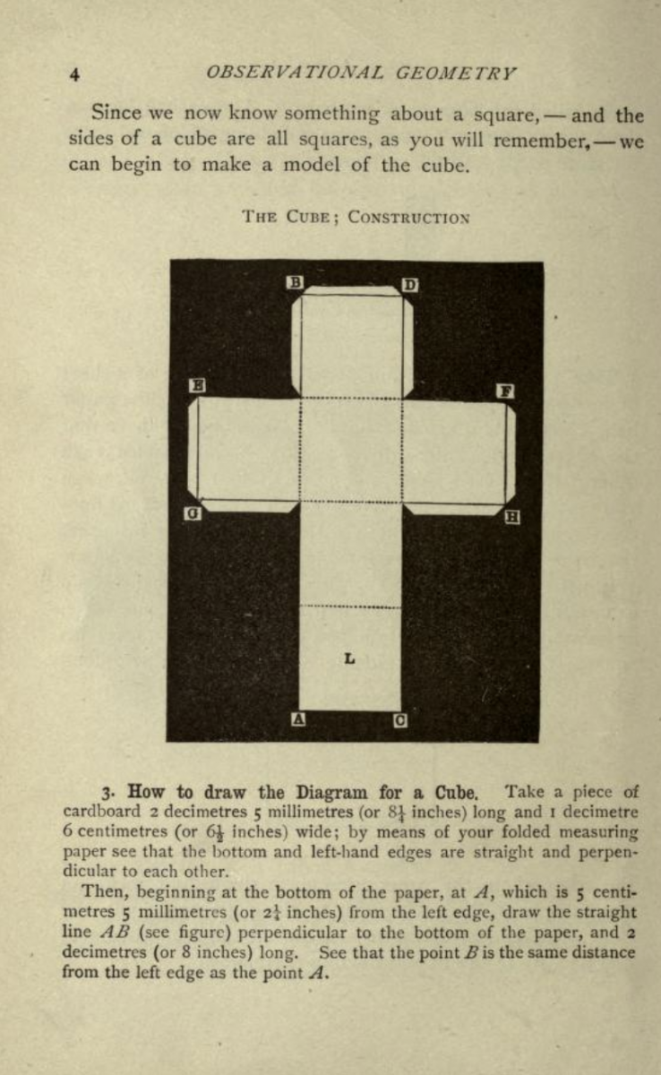 Page 4 from William T. Campbell's 1899 Observational Geometry.