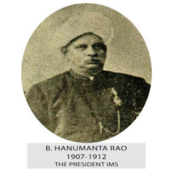 Portrait of Hanumantha Rao.