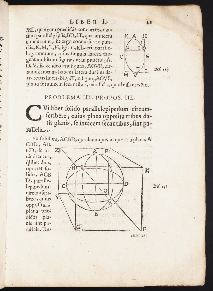 Proposition I.3 of Cavalieri's Geometria indivisibilibus (1635).