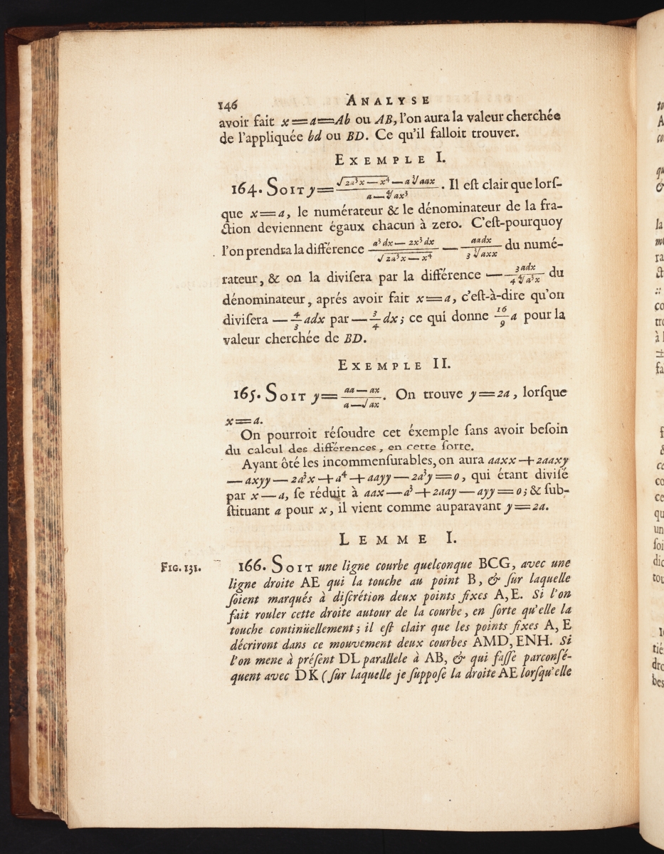 Page 146 of l'Hospital's 1696 calculus textbook.