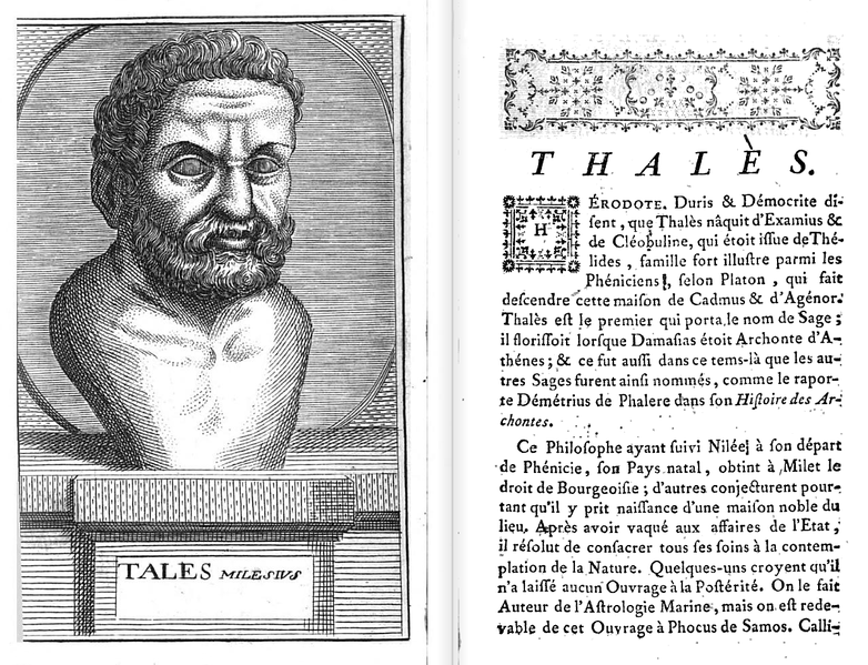 Thales - Mathematician Biography, Contributions and Facts