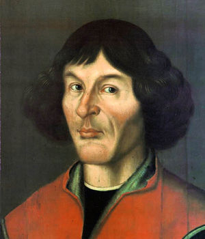 Portrait of Nicolaus Copernicus.