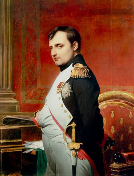 Painting of Napolean by artist Paul Delaroche, 1838.