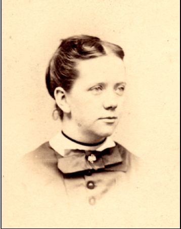 Portrait of Christine Ladd-Franklin (1847-1930).
