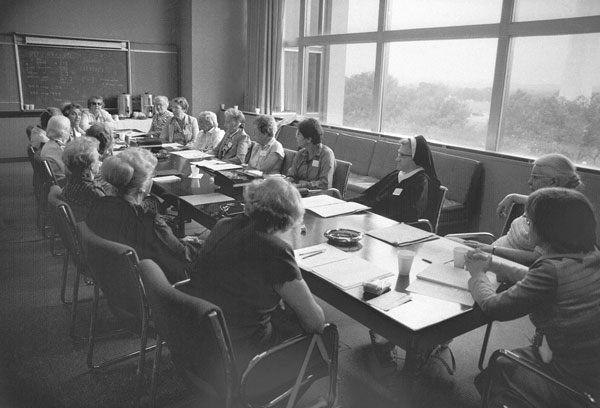 Women PhDs in mathematics honored at NMAH, 1981.