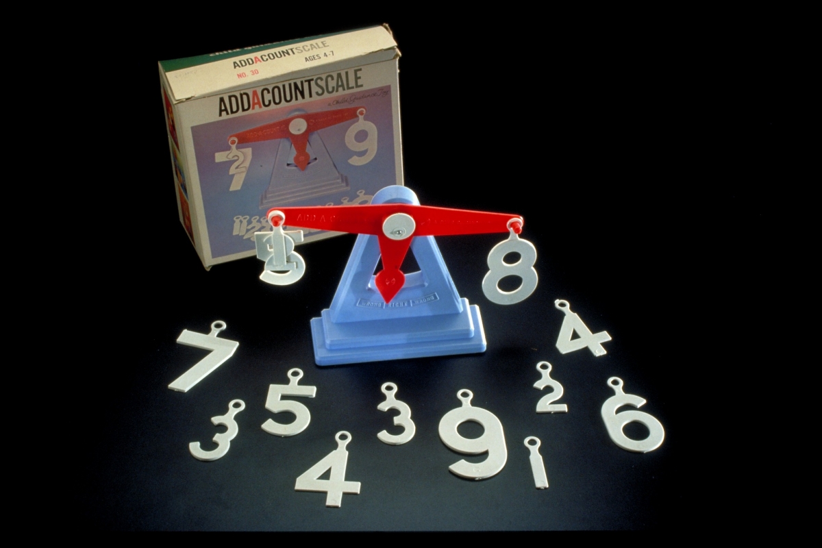 Add-a-Count Arithmetic Teaching Toy, 1950s.