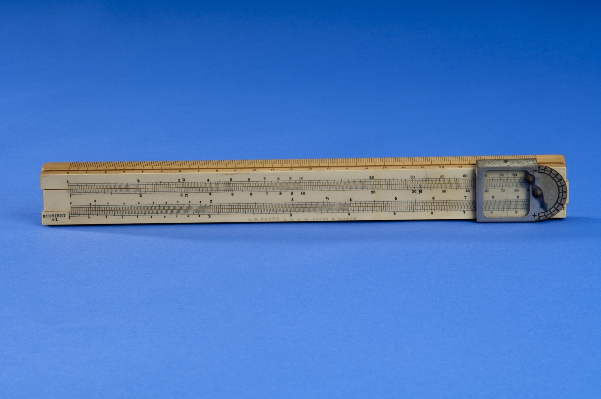 A. W. Faber One-Sided Slide Rule Owned by R. C. Archibald