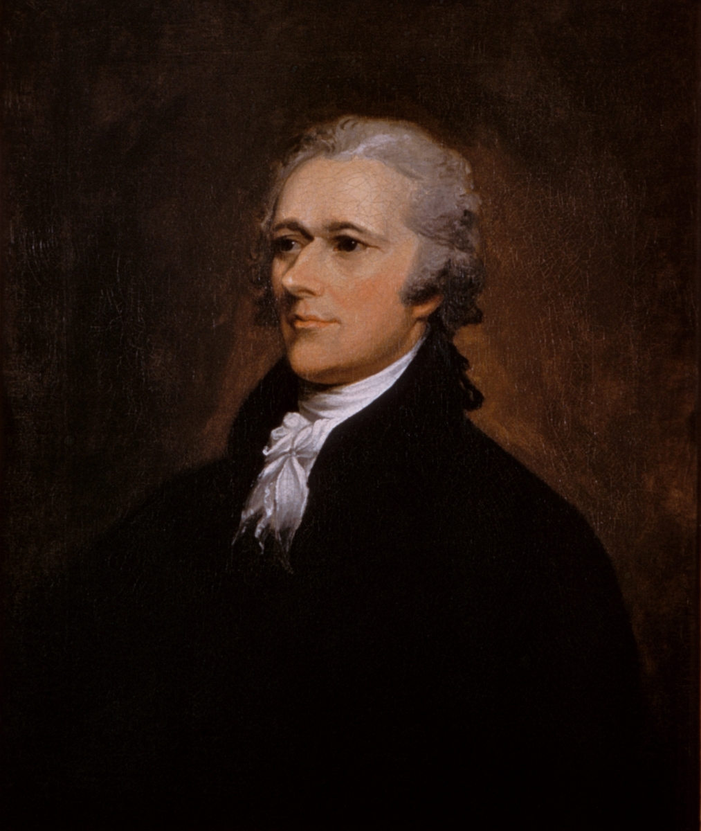 White House portrait of Alexander Hamilton.