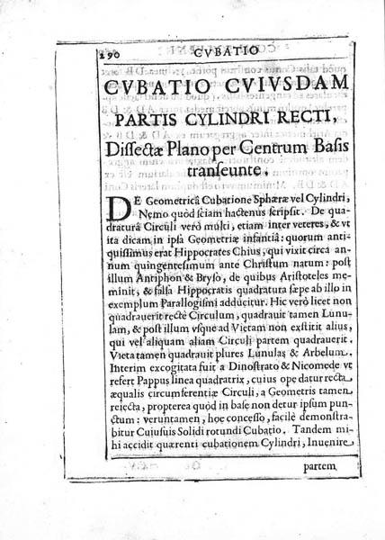 Page 290 from Richard White's 1648 Hemisphaerum Dissectum.