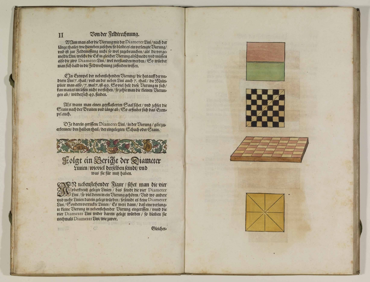 Folio 2 from 1598 Methodvs Geometrica by Paul Pfinzing.