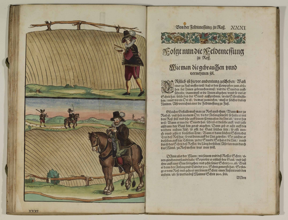 Folio 31 from 1598 Methodvs Geometrica by Paul Pfinzing.