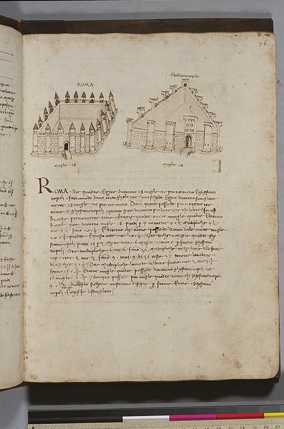 Third folio from Trattato dell'abbaco by Paolo Dagomari, 1339