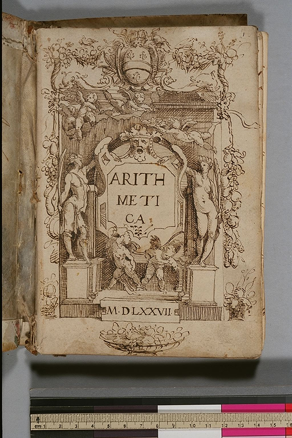 Folio 1 from Arithmetica, 1577