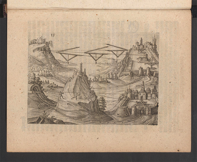 Plate 15 from Part 3 of Apollonius Cattus oder ... Geometriae by Benjamin Bramer and Jost Burgi, 1684