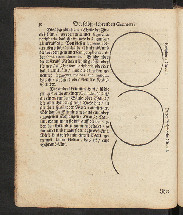 Page 10 of Selbst-Lehrende Geometrie by Jacob Malconet, 1700