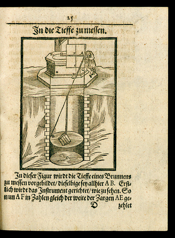 Page 25 of Trigonometria planorum mechanica by Benjamin Bramer, 1617