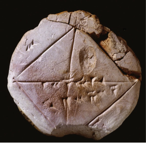 Yale Babylonian Cuneiform Tablet 7289.