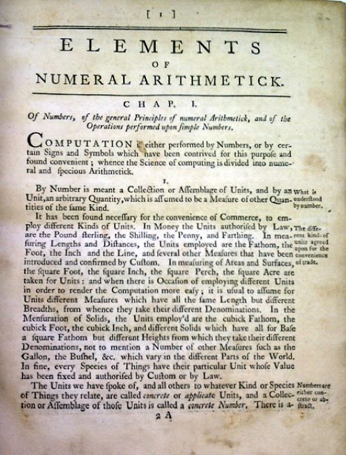 First page of The Complete Accountant by Joseph Fenn, 1772