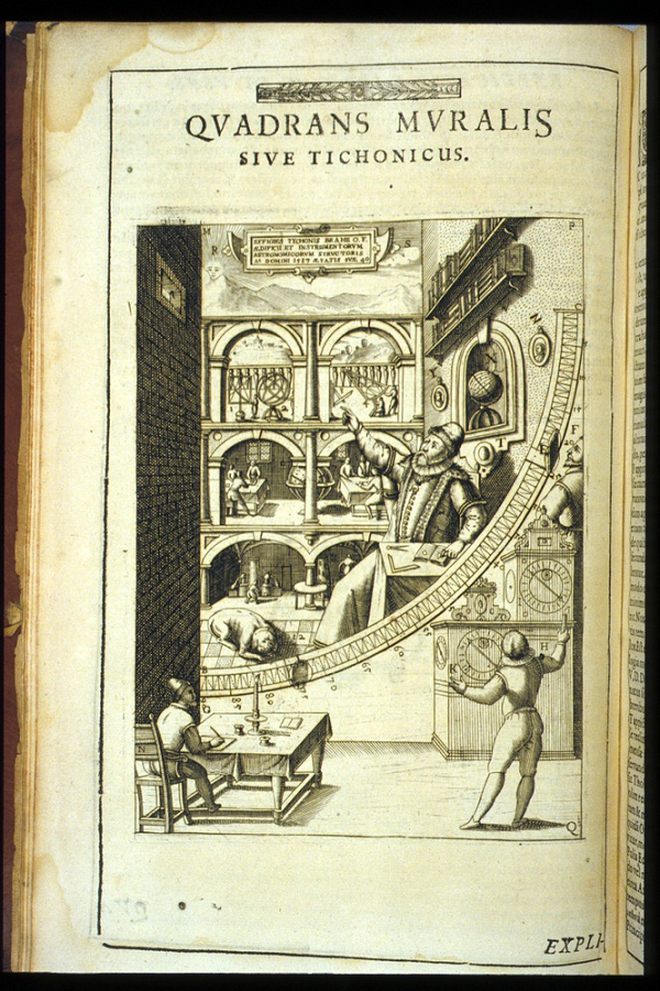 Image of Great Quadrant from Astronomiae instauratae mechanica, 1602