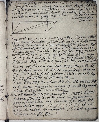 Notes believed to be in the hand of Isaac Newton, held by the Bodleian Libraries.