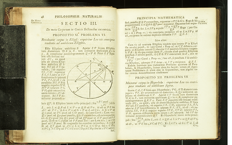 Pages from Newton's Principia