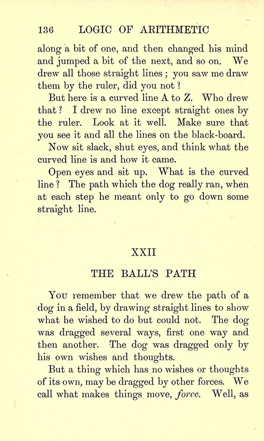 Page 136 from Lectures on the Logic of Arithmetic by Mary Boole, 1903
