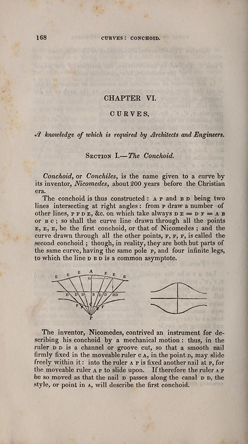 Page 168 of Olinthus Gregory's Mathematics for Practical Men.