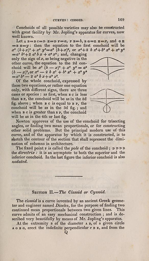 Page 169 of Olinthus Gregory's Mathematics for Practical Men.