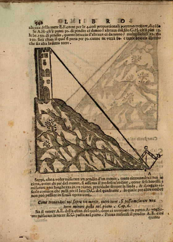 Page 542 of Pratica d’arithmetica e geometria by Lorenzo Forestani, 1682