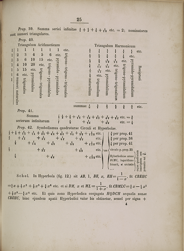 Page 25 of Leibniz's 1674 letter to Huygens.