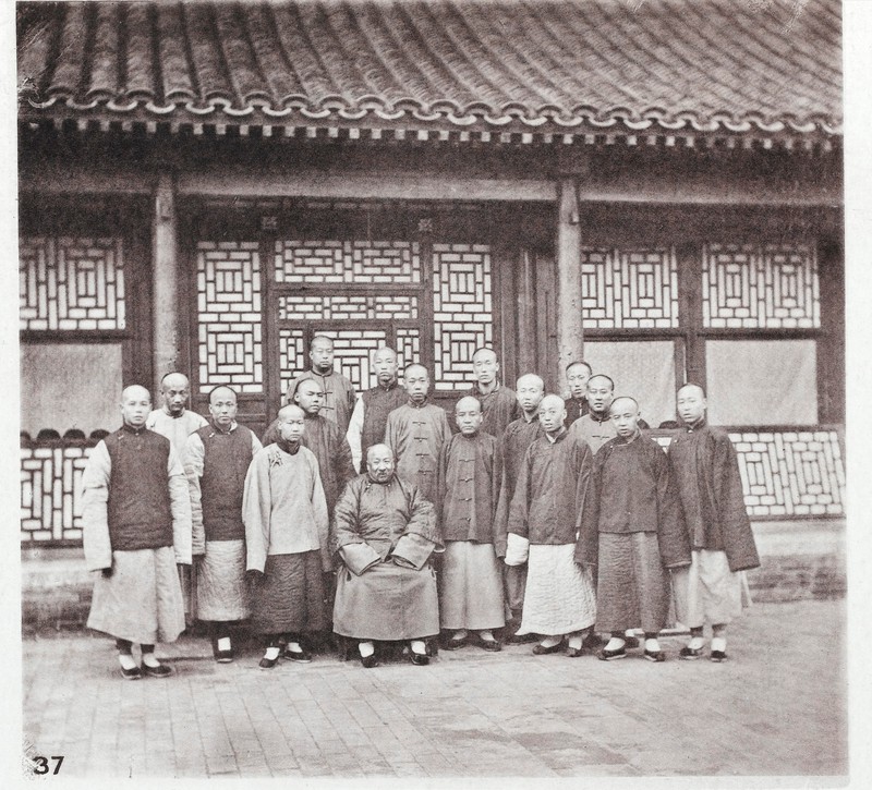 Li Shanlan and pupils at Beijing college, 1868–1870.