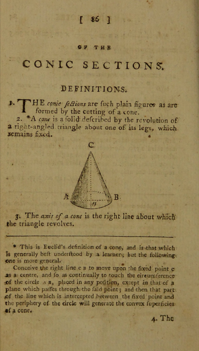 Page 86 from John Bonnycastle's Introduction to Mensuration and Practical Geometry (5th ed., 1798).
